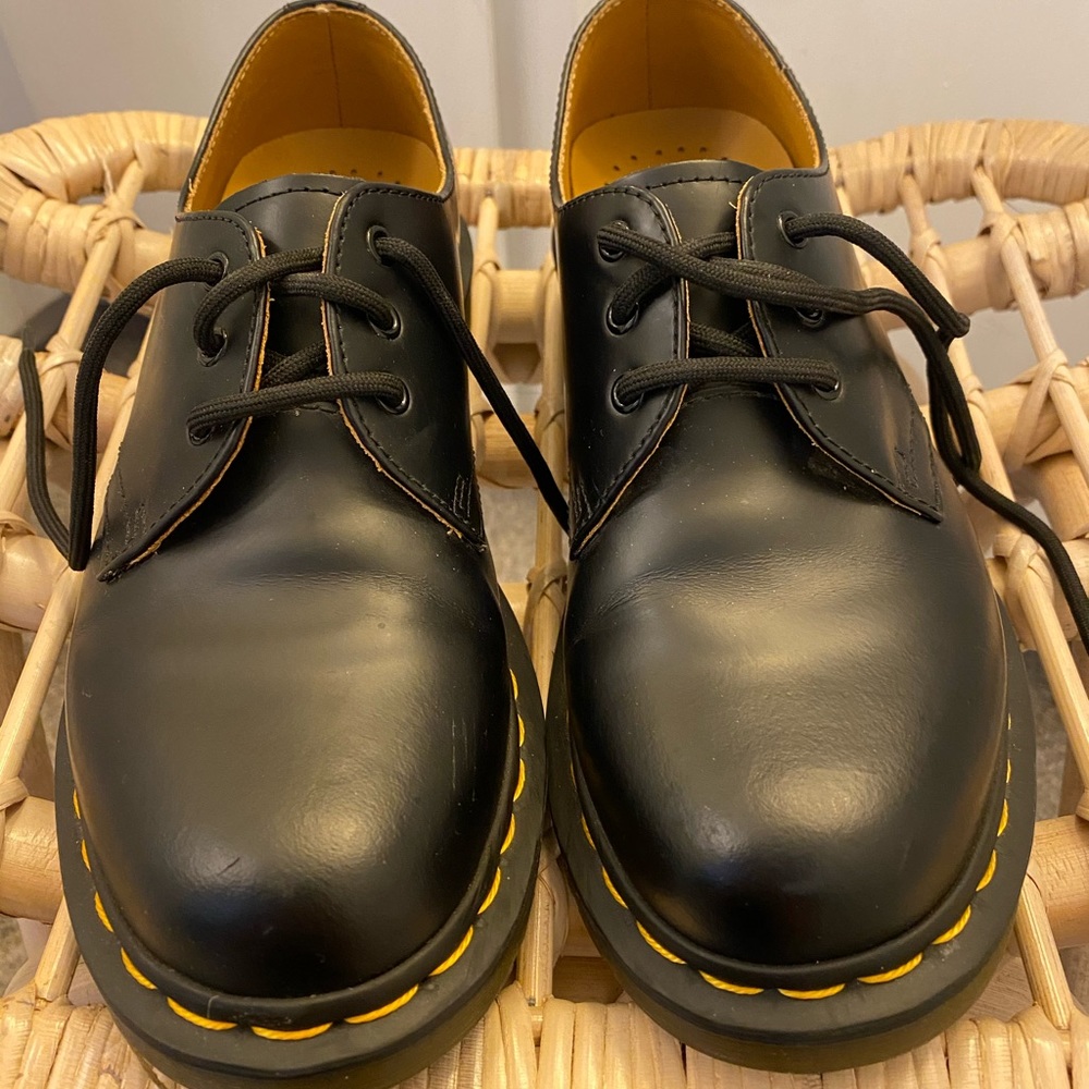 Women’s Dr. Martens black Oxford.